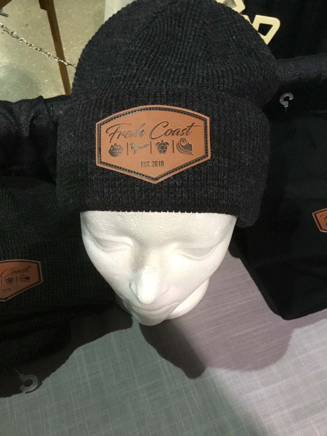 Waffle Knit Beanie